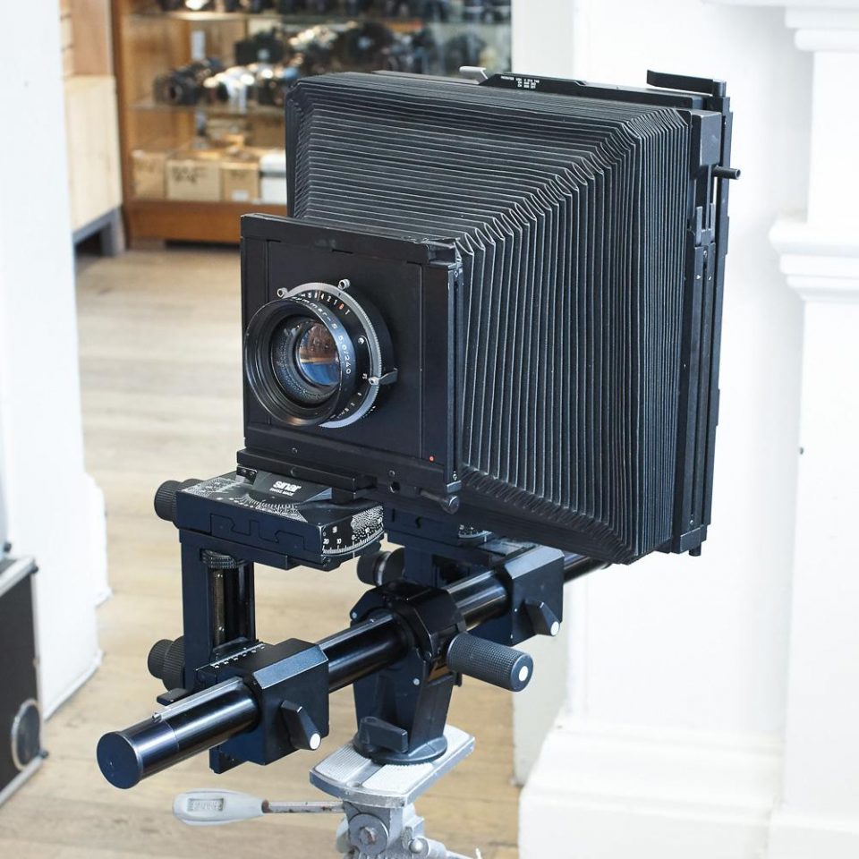 Sinar P2 8x10” large-format camera