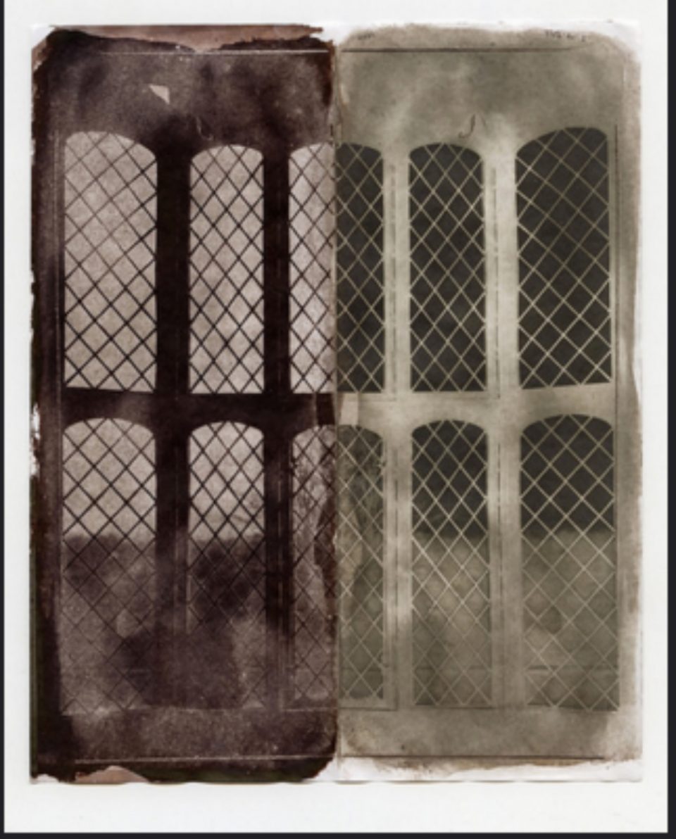 Oriel Window, South Gallery in Lacock Abbey, calotypes  ©Claudio Santambrogio