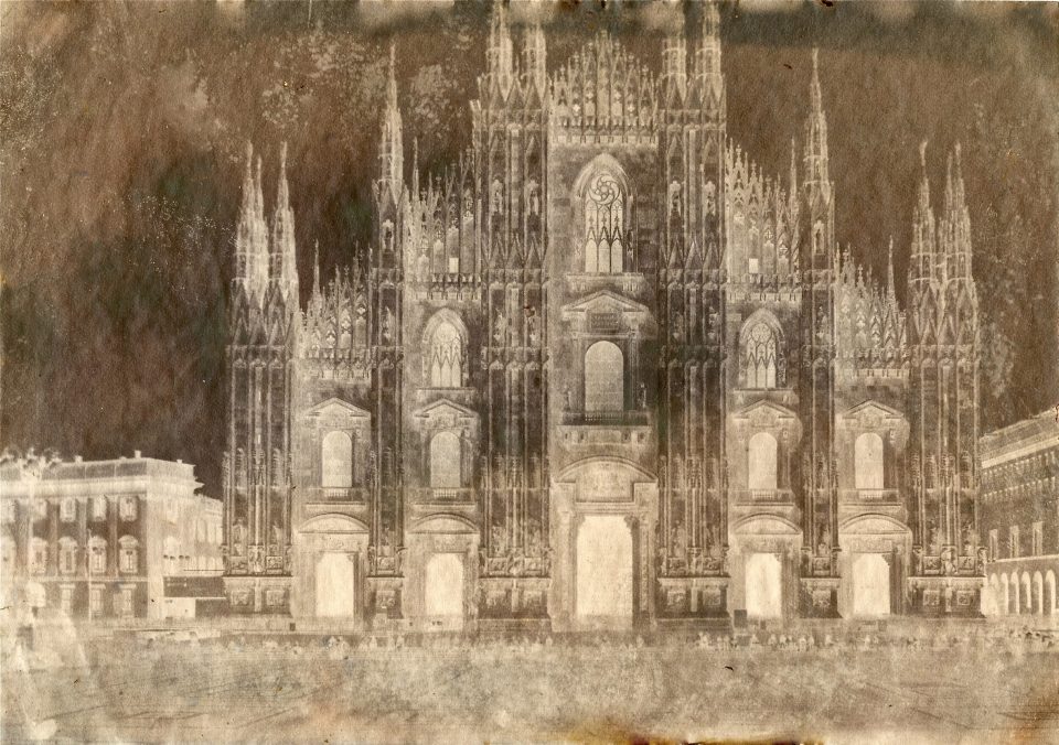 Duomo di Milano, cathedral, calotype