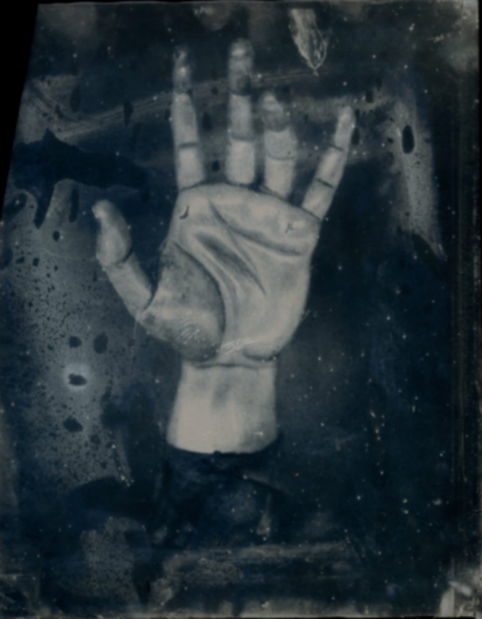 The hand, calotype