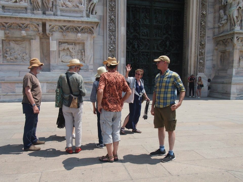 Guided tour of Milan's cathedral with our guide Valeria Andreoli